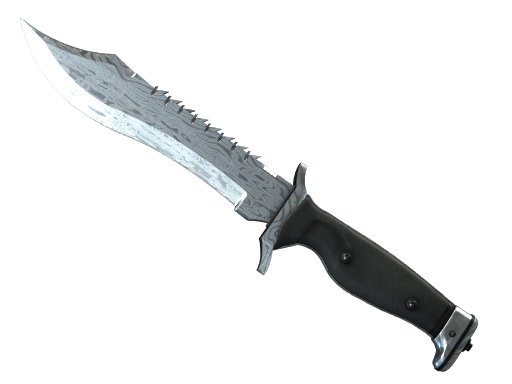 Buy CS2 knife ★ StatTrak™ Bowie Knife | Damascus Steel (Factory New) skin