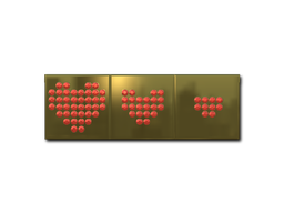 Buy CS2 sticker Sticker | Health (Gold) skin