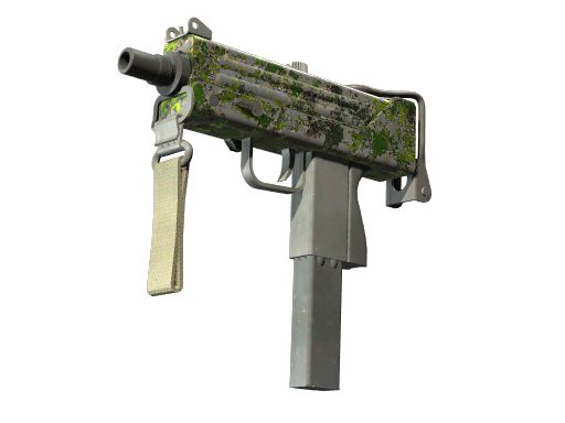 Buy CS2 smg Souvenir MAC-10 | Nuclear Garden (Battle-Scarred) skin