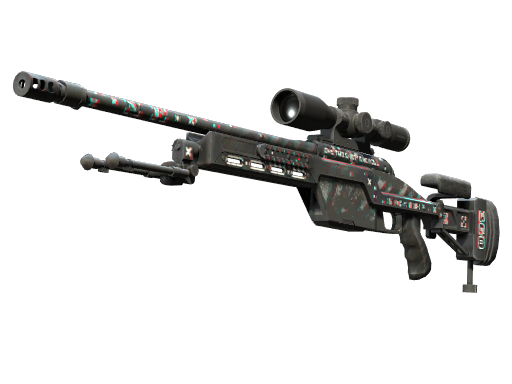 Buy CS2 sniper rifle StatTrak™ SSG 08 | Parallax (Battle-Scarred) skin