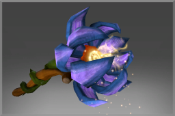 Inscribed Flower Staff of the Peace-Bringer